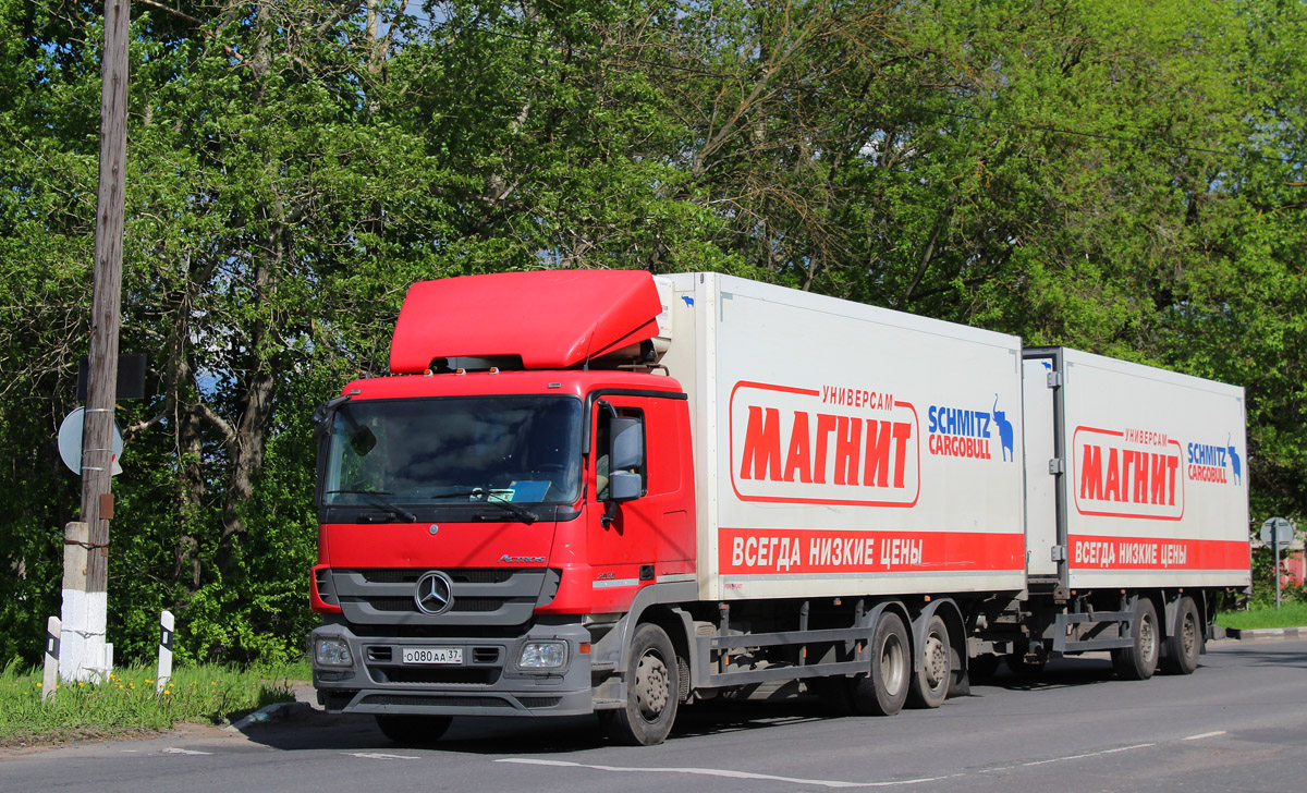 Ивановская область, № О 080 АА 37 — Mercedes-Benz Actros ('2009) 2536