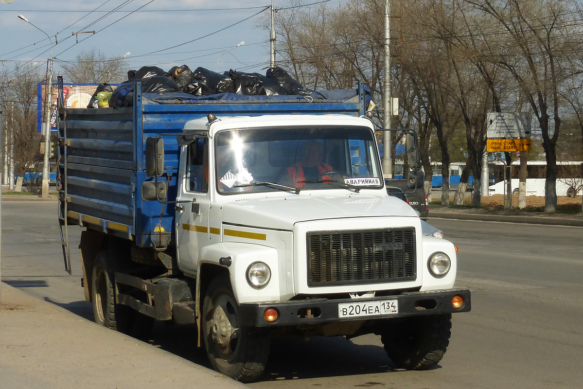 Волгоградская область, № В 204 ЕА 134 — ГАЗ-3309