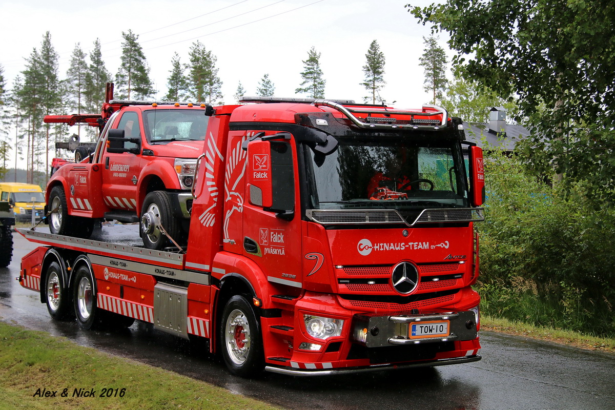 Финляндия, № TOW-10 — Mercedes-Benz Antos (общ.м)