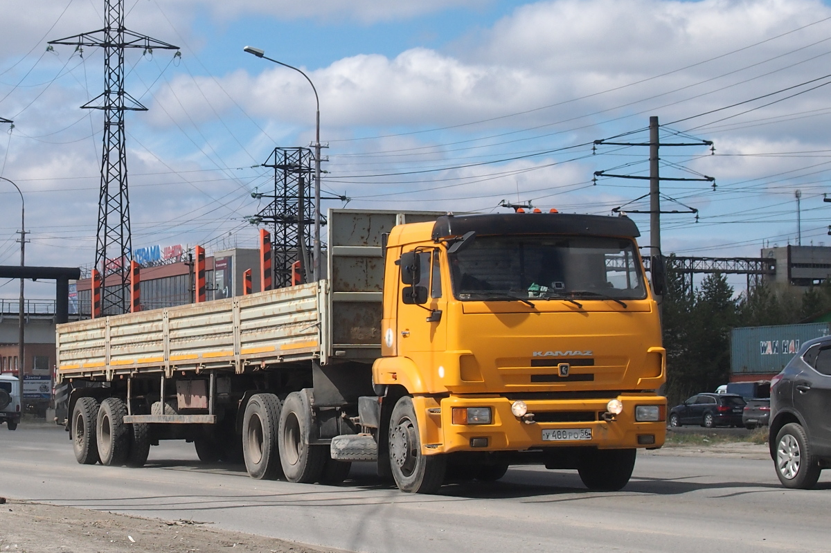 Ханты-Мансийский автоном.округ, № У 488 РО 56 — КамАЗ-65116-N3