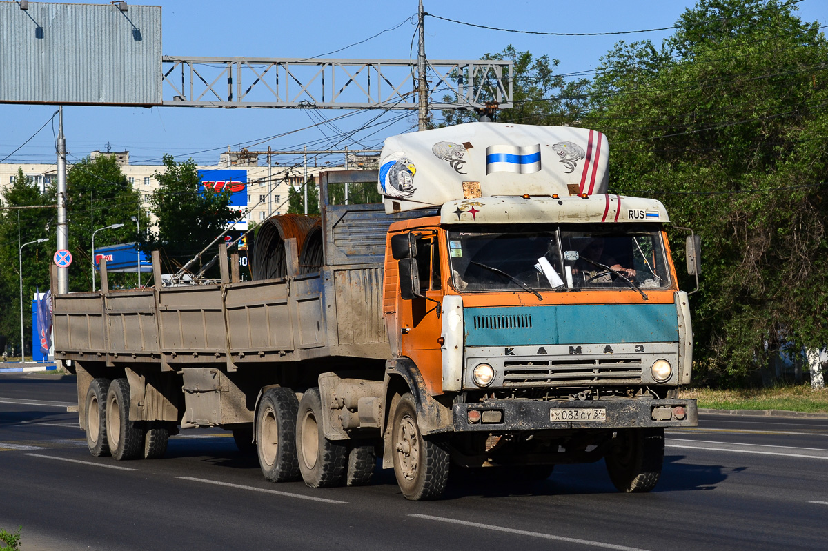 Волгоградская область, № Х 083 СУ 34 — КамАЗ-5511