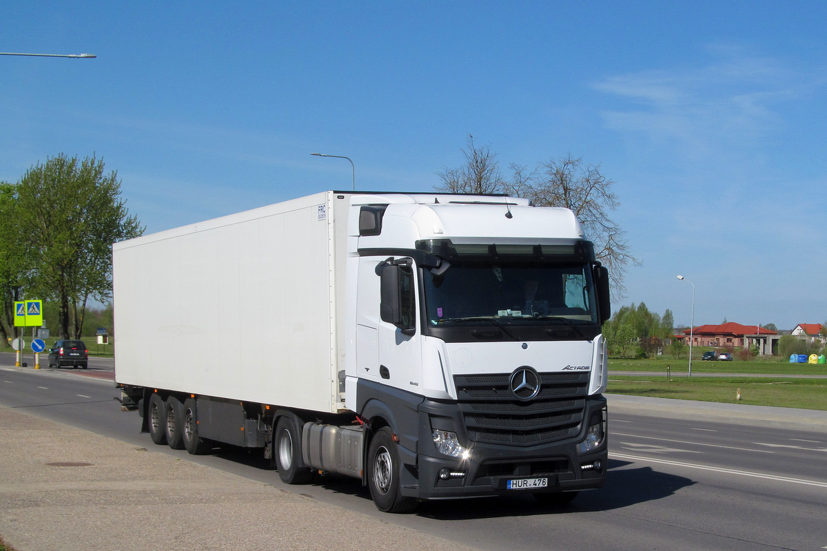 Литва, № HUR 476 — Mercedes-Benz Actros ('2011) 1845