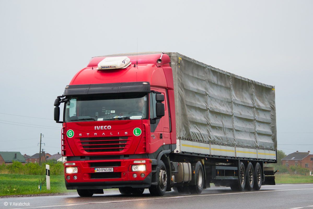 Закарпатская область, № АО 0165 ВЕ — IVECO Stralis ('2002) 450