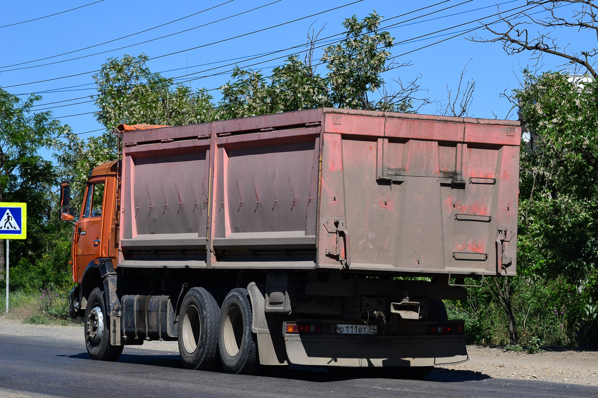 Волгоградская область, № О 111 ВТ 34 — КамАЗ-65115-62