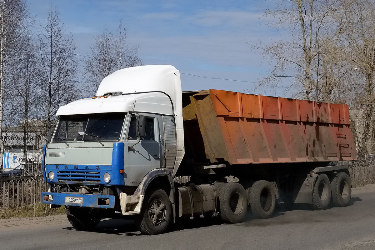 Архангельская область, № Н 125 ЕТ 29 — КамАЗ-5410