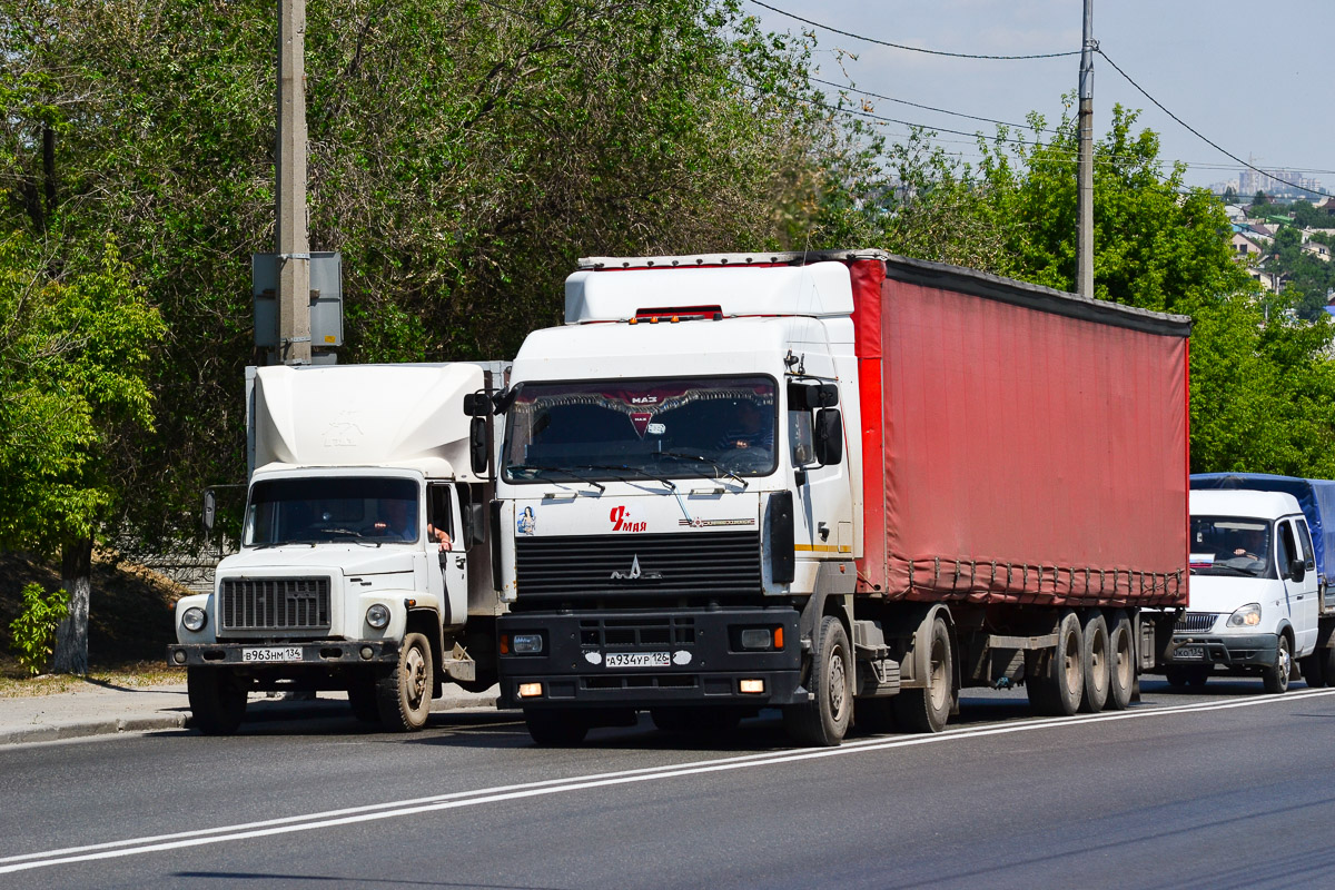 Ставропольский край, № А 934 УР 126 — МАЗ-5440A8