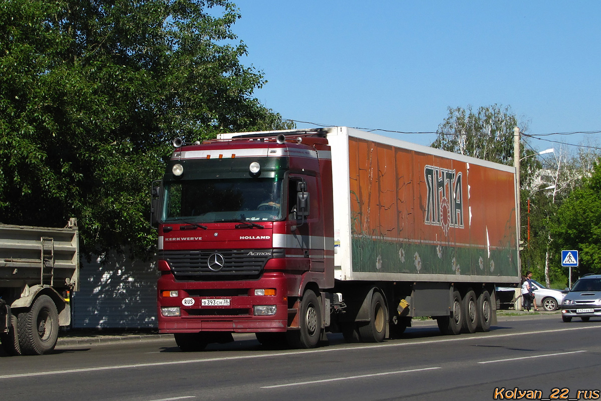 Иркутская область, № В 393 СН 38 — Mercedes-Benz Actros ('1997) 1840