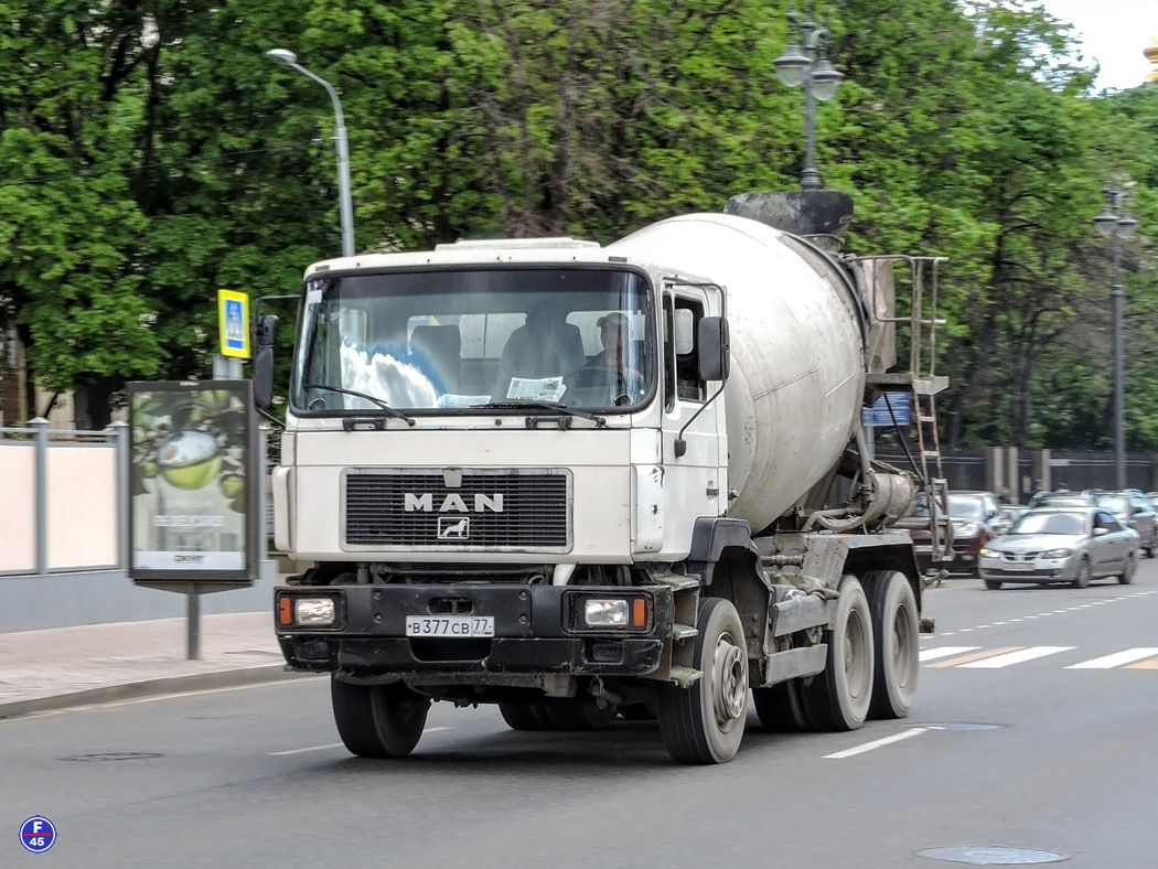 Москва, № В 377 СВ 77 — MAN F90 25.372