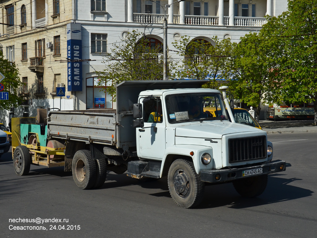 Севастополь, № СН 4745 АС — ГАЗ-3309