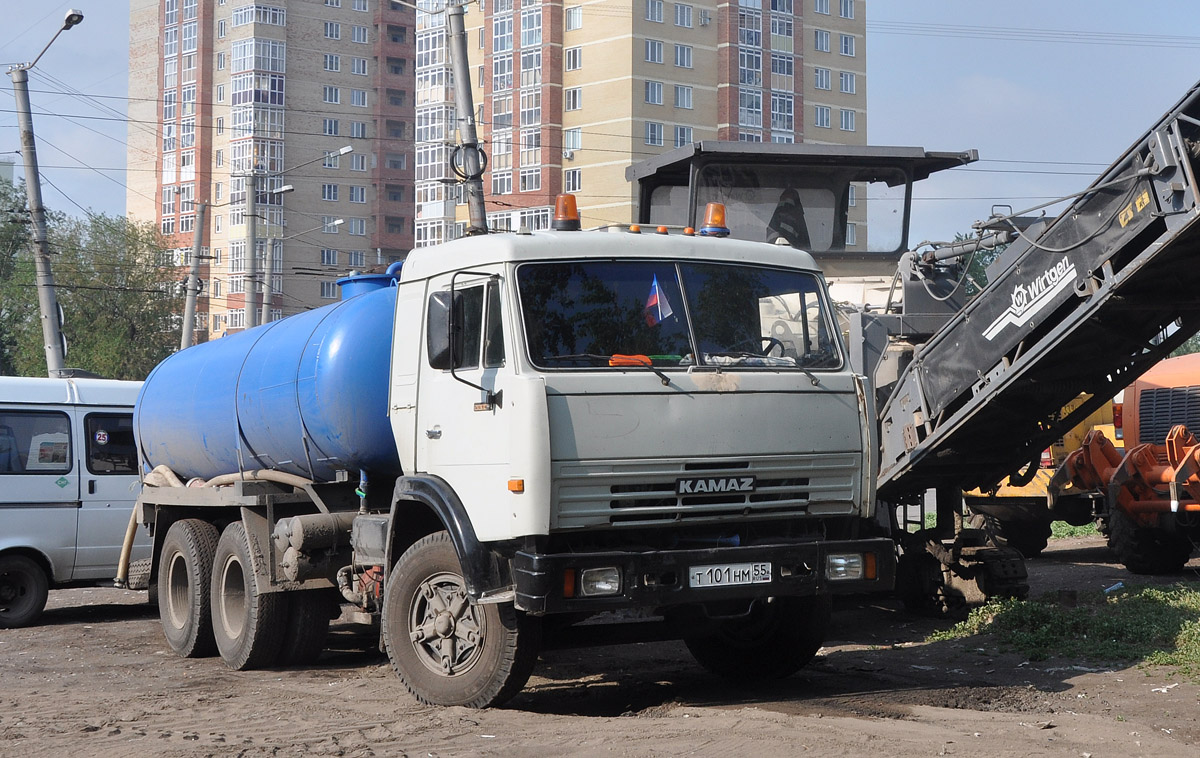 Омская область, № Т 101 НМ 55 — КамАЗ-5320