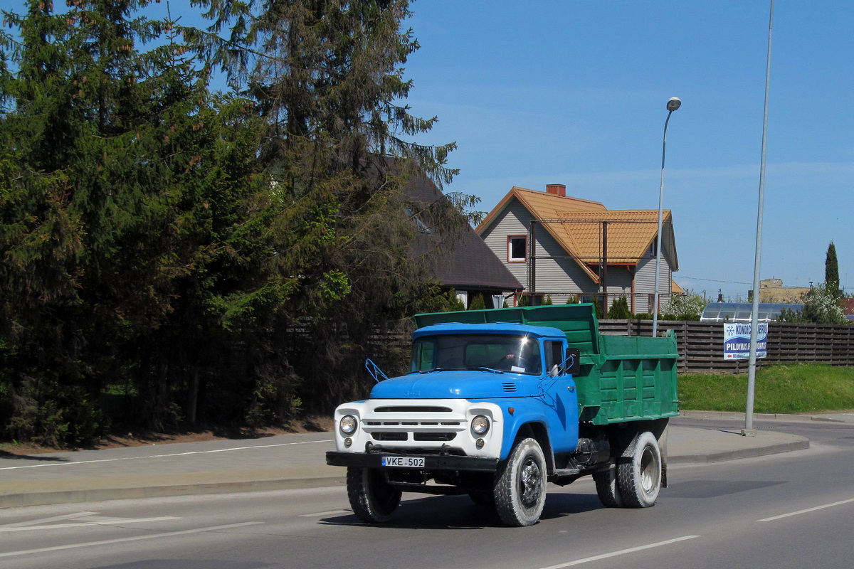 Литва, № VKE 502 — ЗИЛ-495810