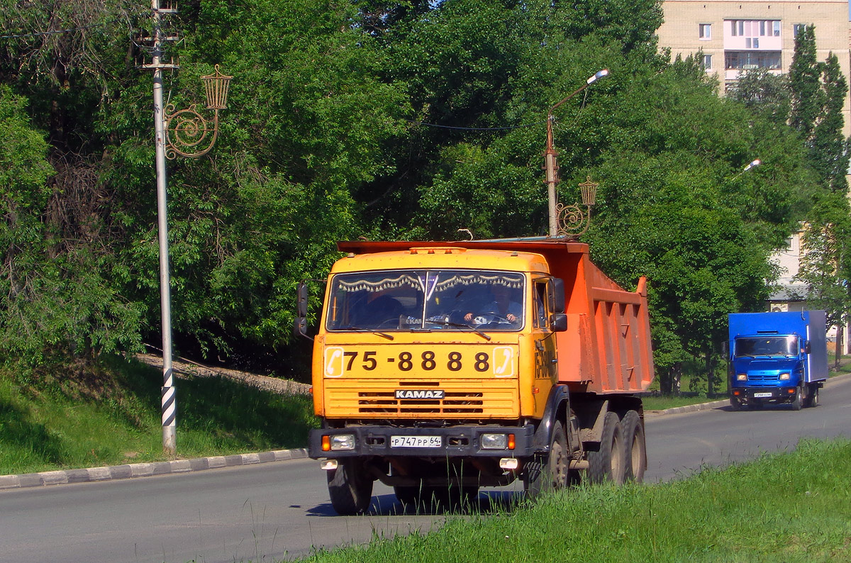 Саратовская область, № Р 747 РР 64 — КамАЗ-65115 (общая модель)