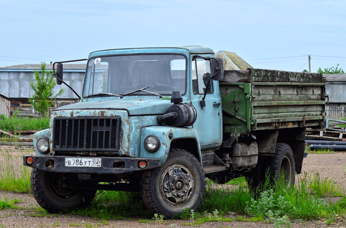 Башкортостан, № В 786 УТ 02 — ГАЗ-4301