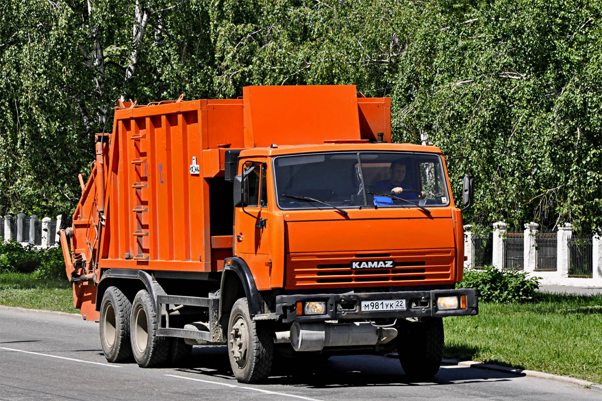 Алтайский край, № М 981 УК 22 — КамАЗ-53229-15 [53229R]