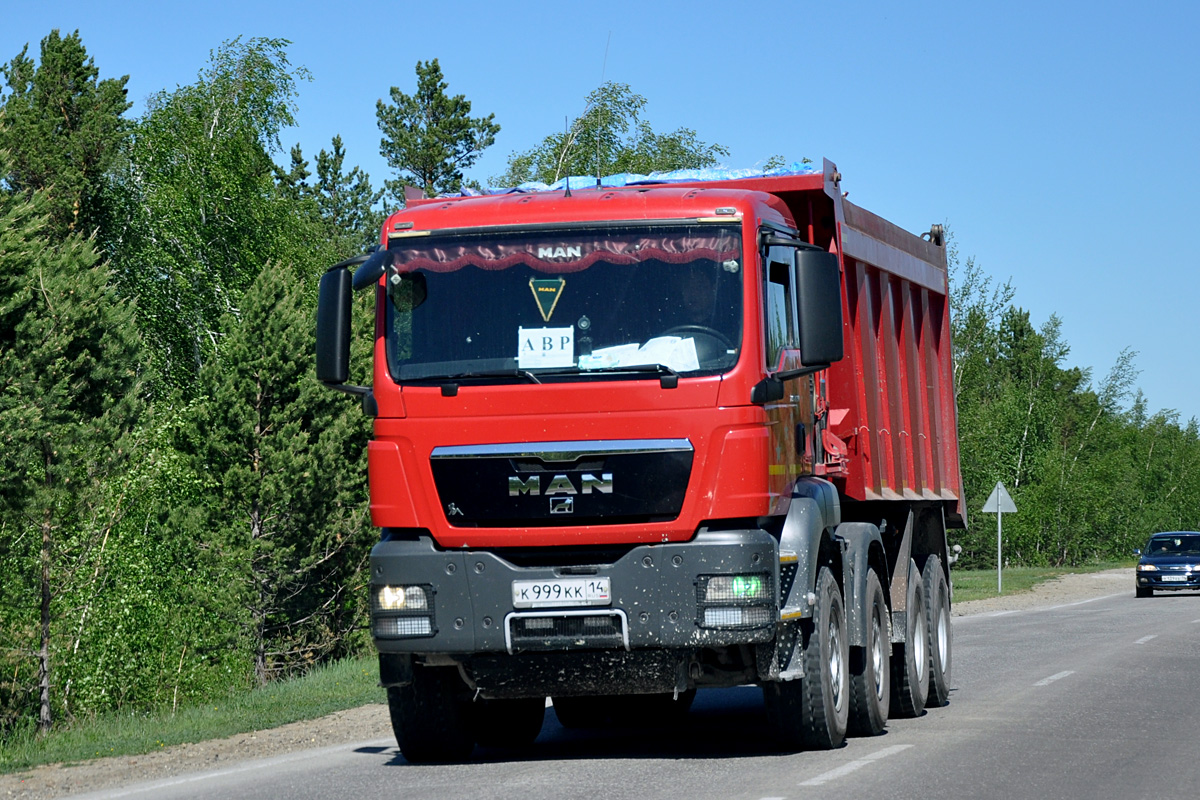 Саха (Якутия), № К 999 КК 14 — MAN TGS ('2007) 41.390