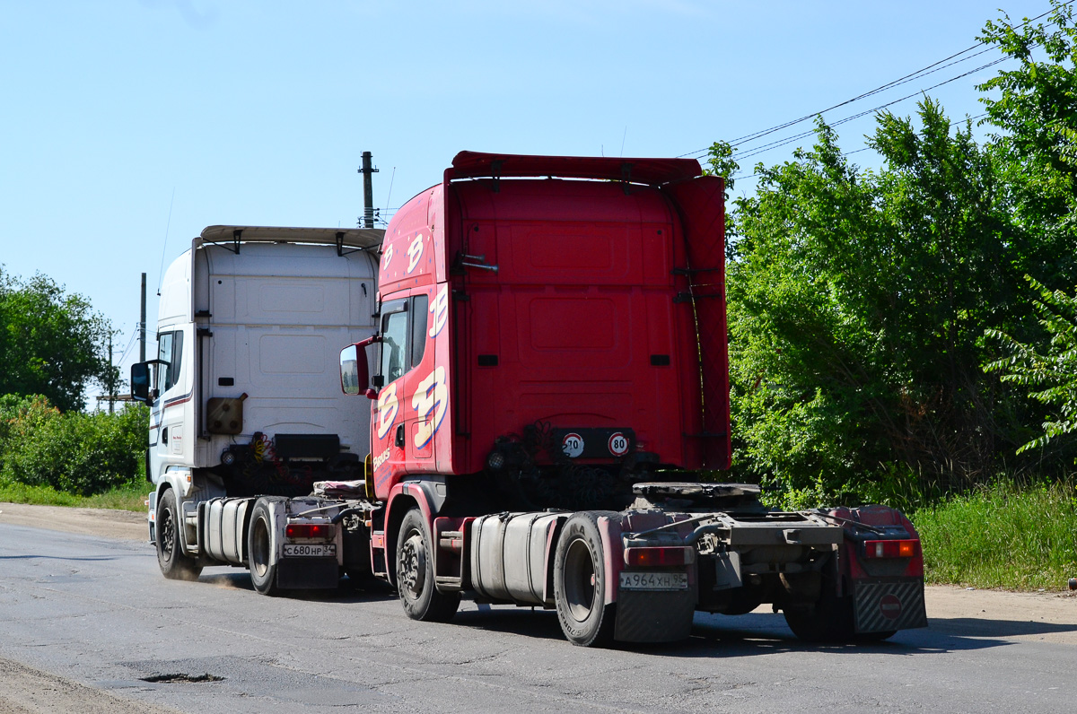 Чечня, № А 964 ХН 95 — Scania ('1996, общая модель)