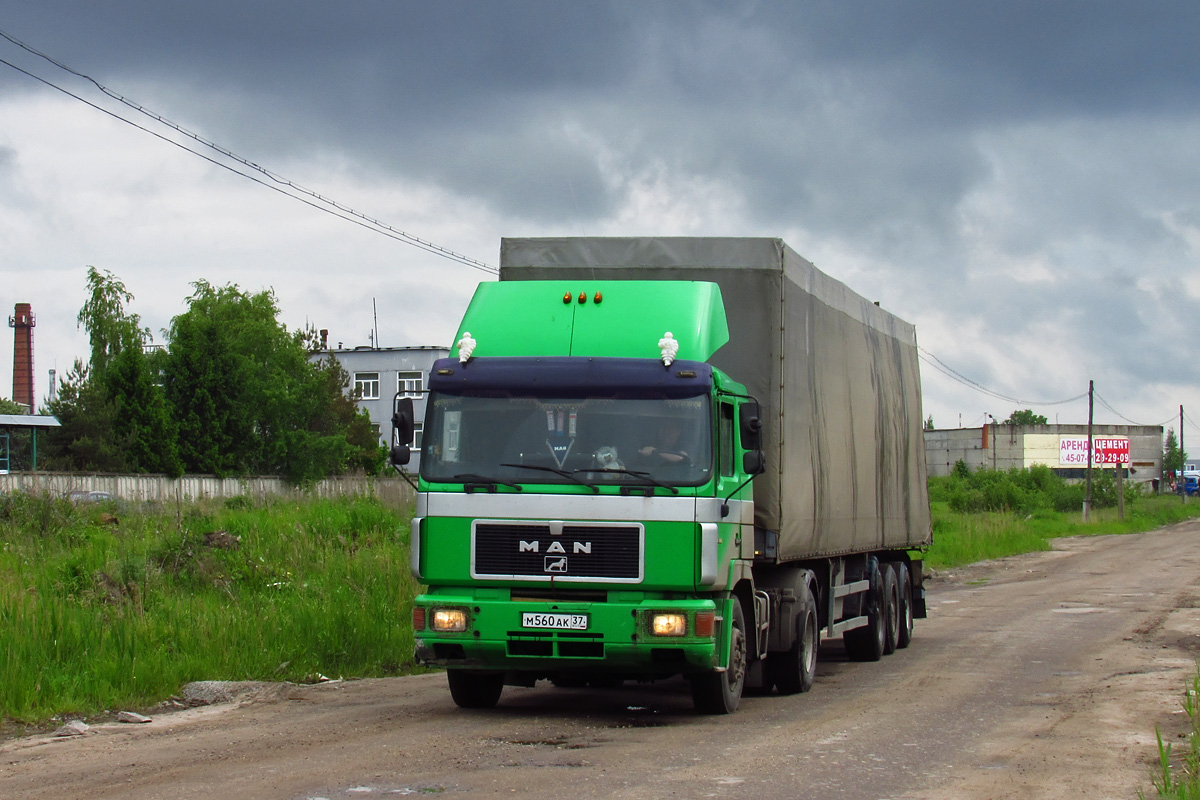 Ивановская область, № М 560 АК 37 — MAN F2000 (общая модель)