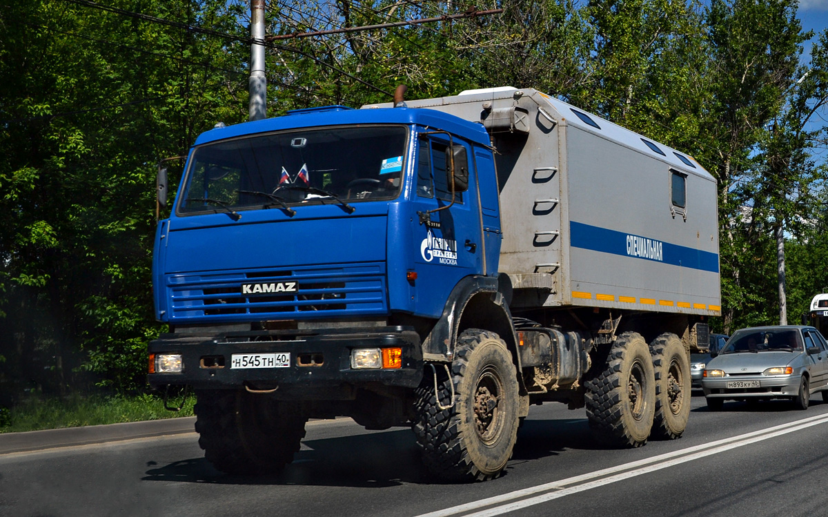 Калужская область, № Н 545 ТН 40 — КамАЗ-43118-15 [43118R]