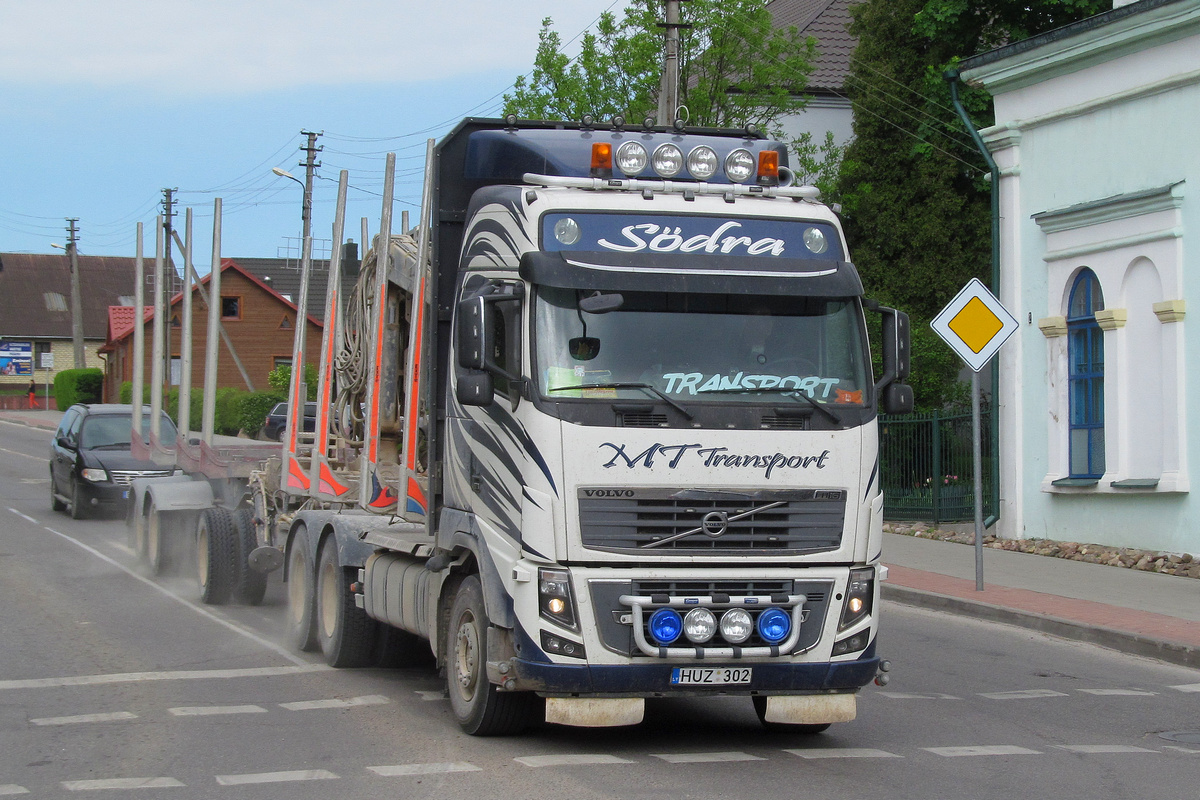 Литва, № HUZ 302 — Volvo ('2008) FH16.540