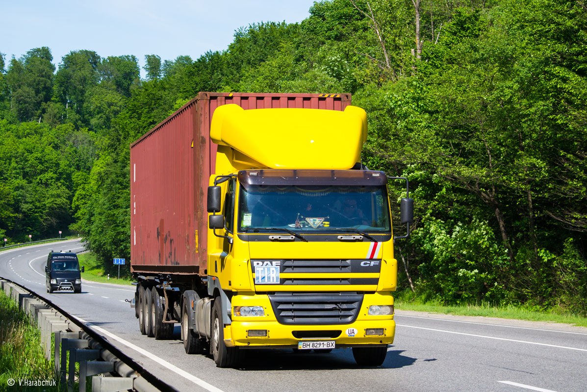 Одесская область, № ВН 8291 ВХ — DAF CF85 FT