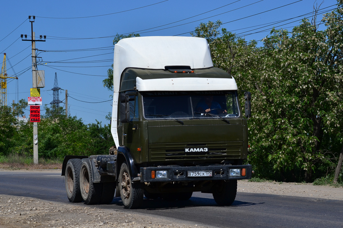 Волгоградская область, № В 759 СХ 134 — КамАЗ-5511