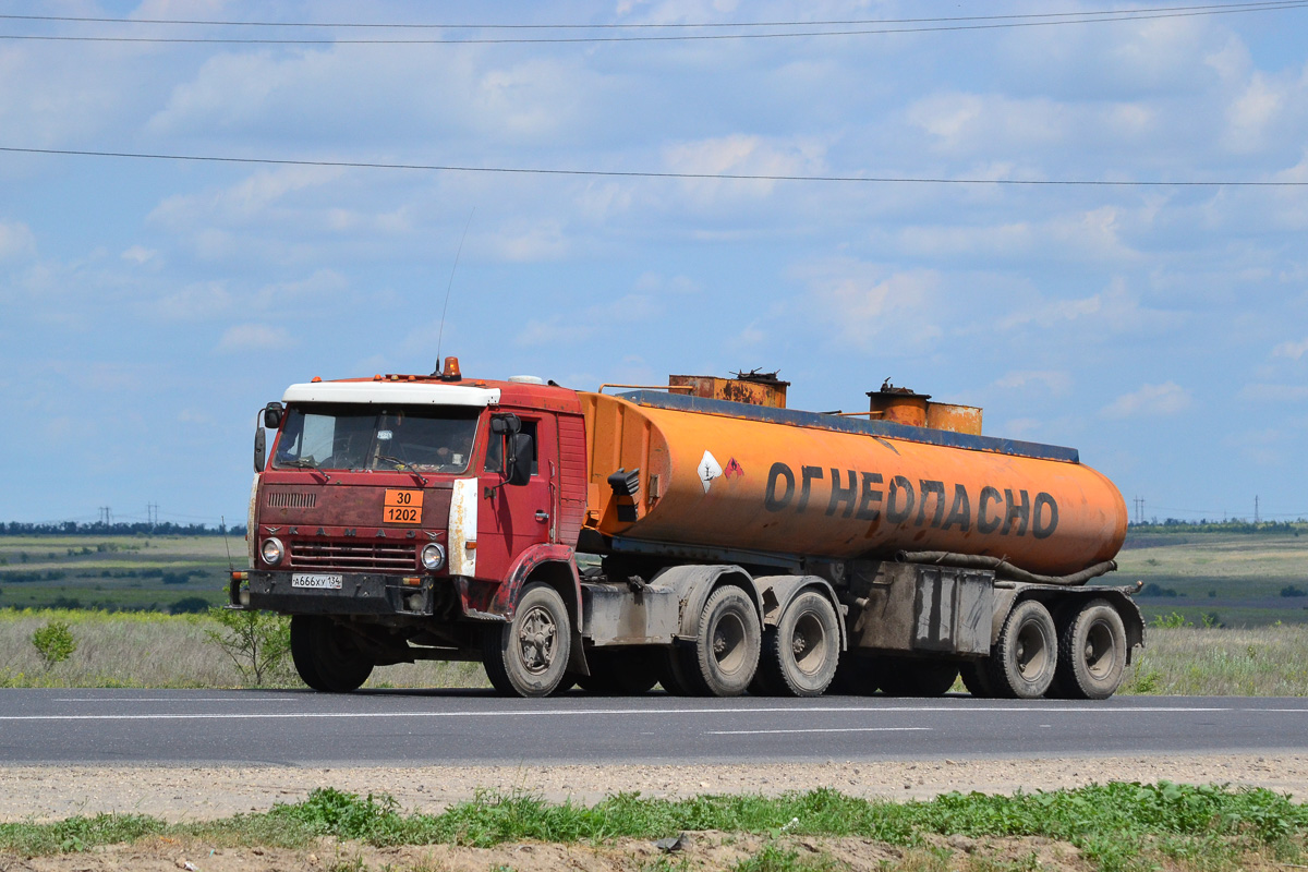 Волгоградская область, № А 666 ХУ 134 — КамАЗ-5410