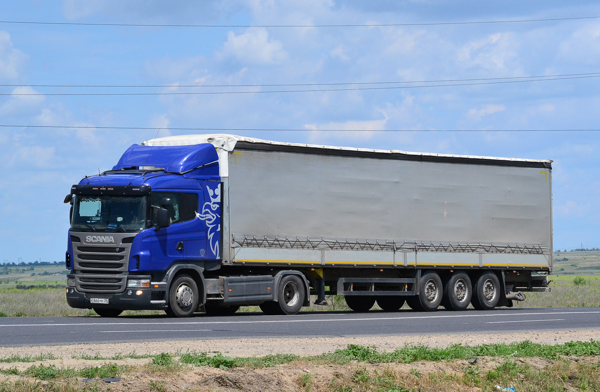 Волгоградская область, № С 666 МК 34 — Scania ('2009) G380