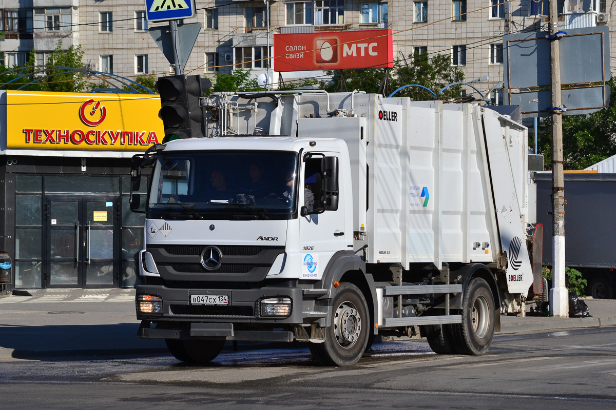 Волгоградская область, № В 047 СХ 134 — Mercedes-Benz Axor 1826 [Z9M]