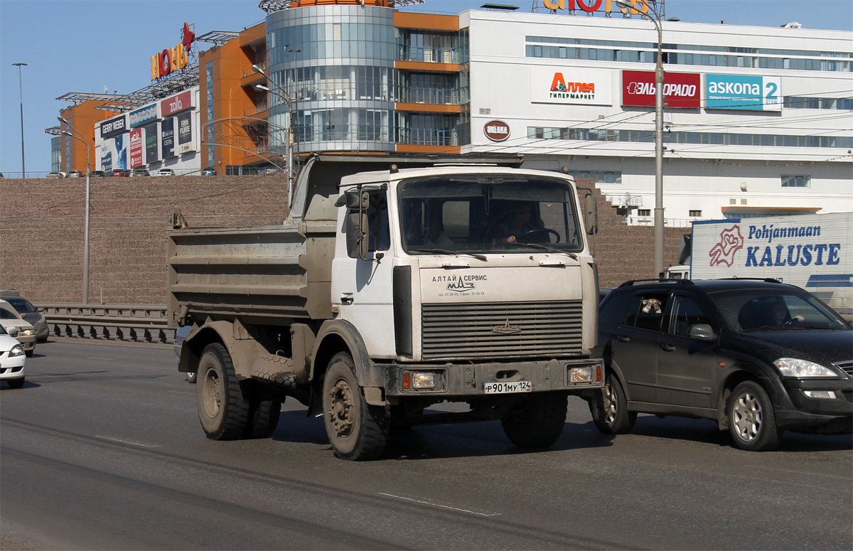 Красноярский край, № Р 901 МУ 124 — МАЗ-555102