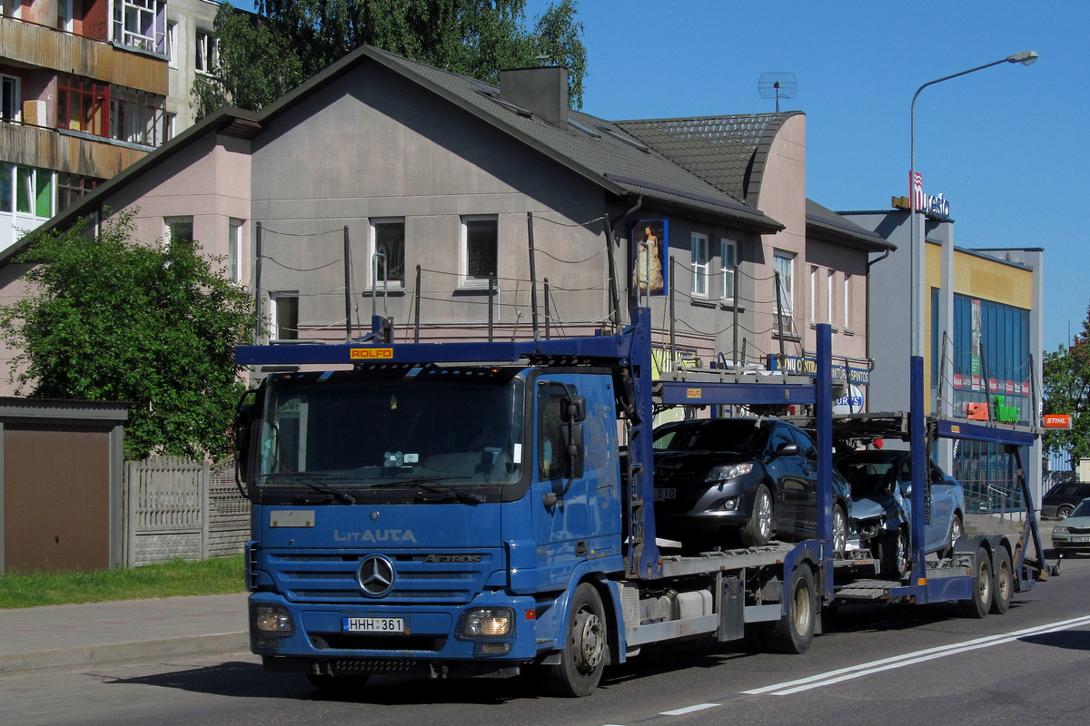 Литва, № HHH 361 — Mercedes-Benz Actros ('2003) 1841