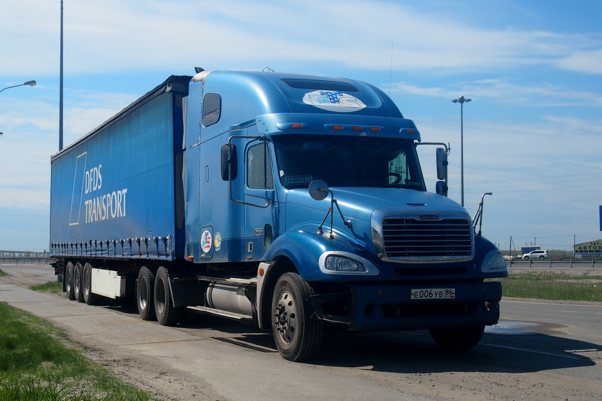 Ханты-Мансийский автоном.округ, № Е 006 УВ 86 — Freightliner Columbia