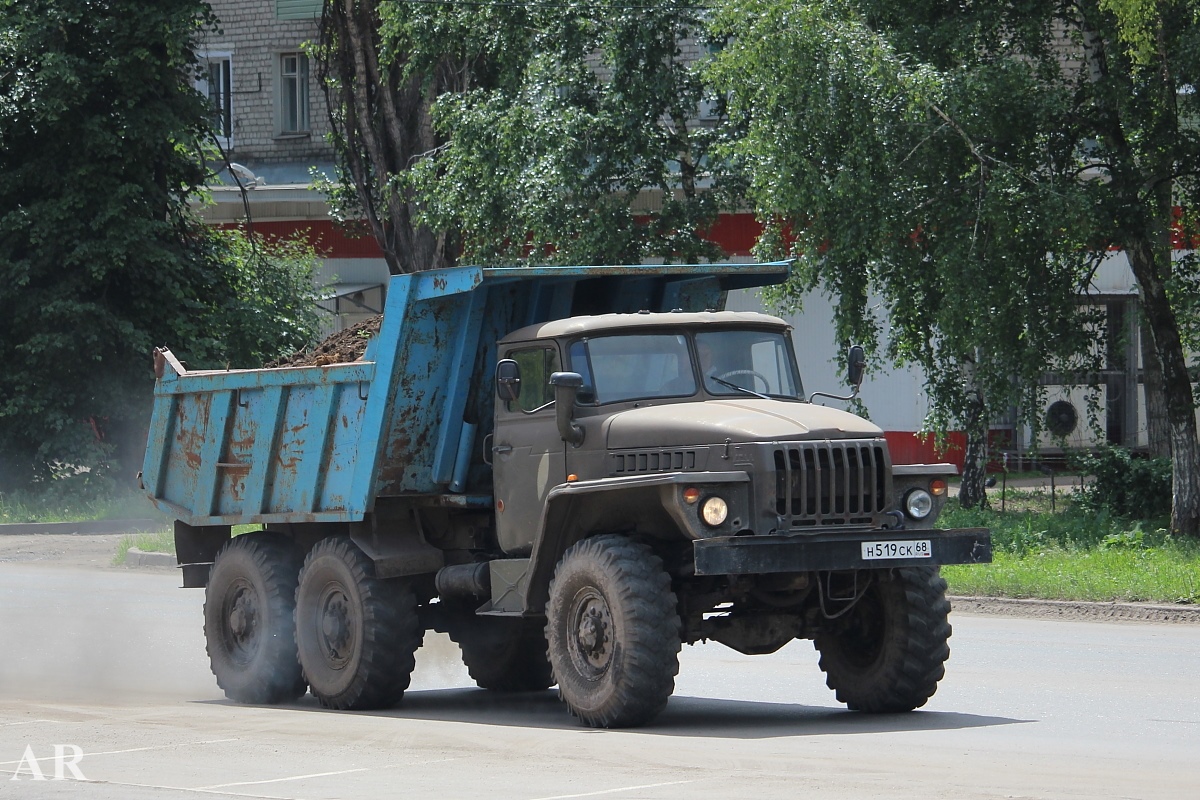 Тамбовская область, № Н 519 СК 68 — Урал-5557