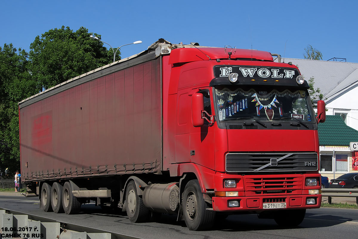 Вологодская область, № В 319 ЕТ 35 — Volvo ('1993) FH-Series