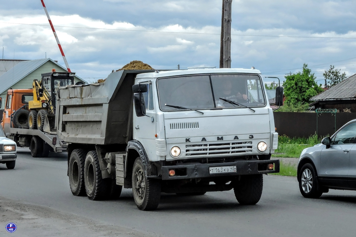 Курганская область, № Т 163 КВ 45 — КамАЗ-55111 [551110]