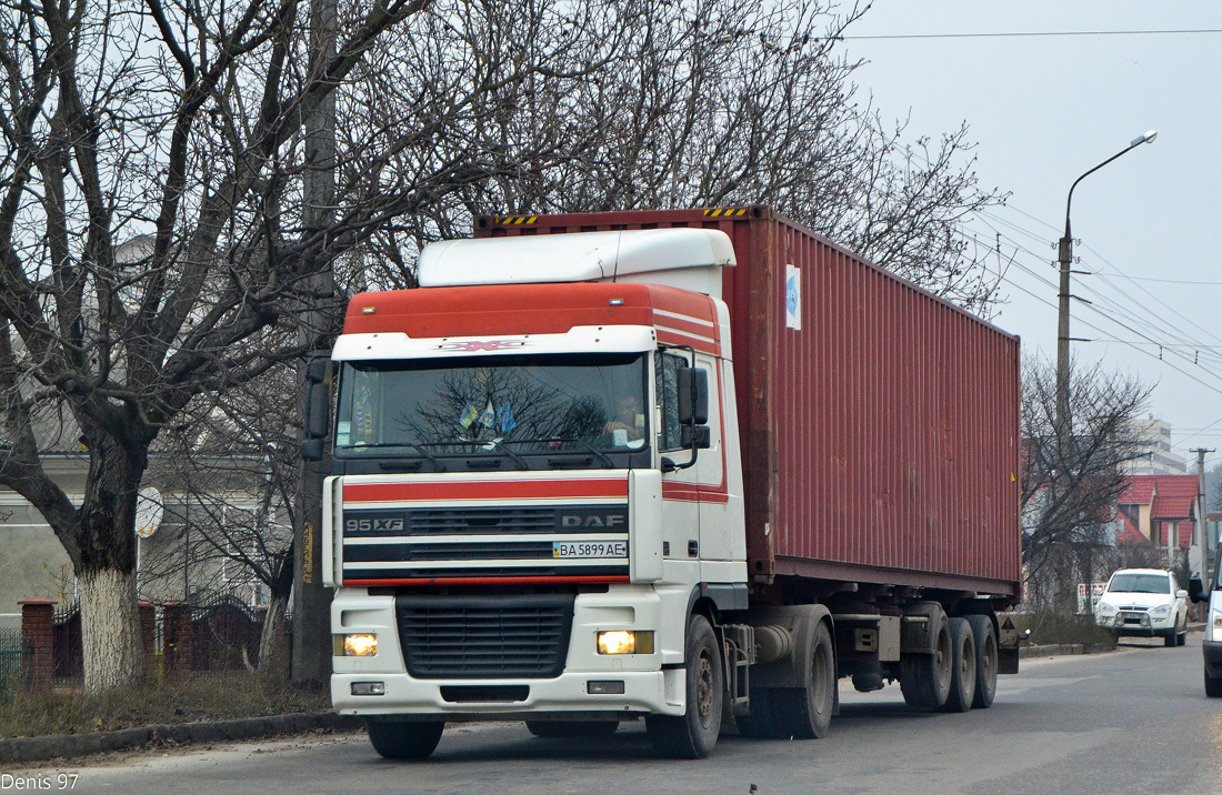 Кировоградская область, № ВА 5899 АЕ — DAF 95XF FT