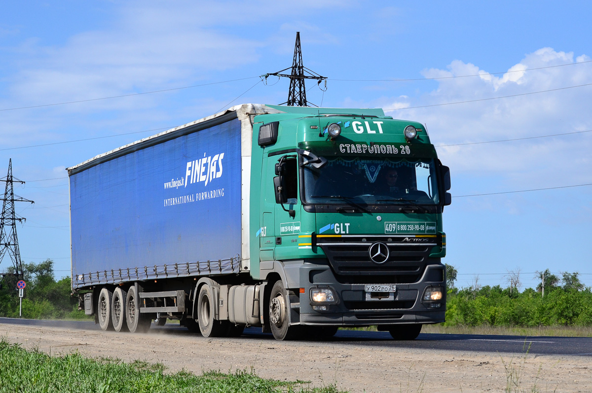 Ставропольский край, № 409 — Mercedes-Benz Actros ('2003) 1841