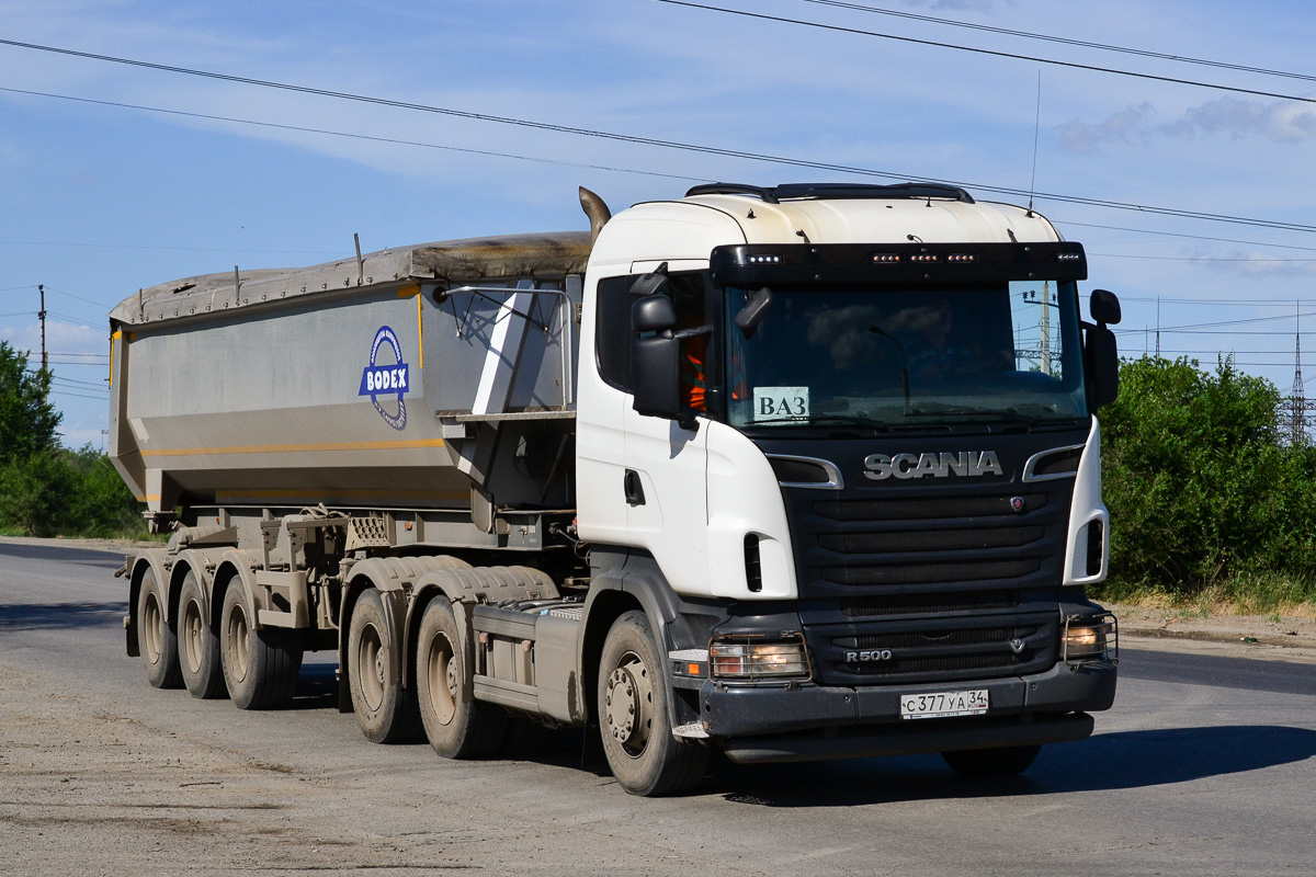 Волгоградская область, № С 377 УА 34 — Scania ('2009) R500