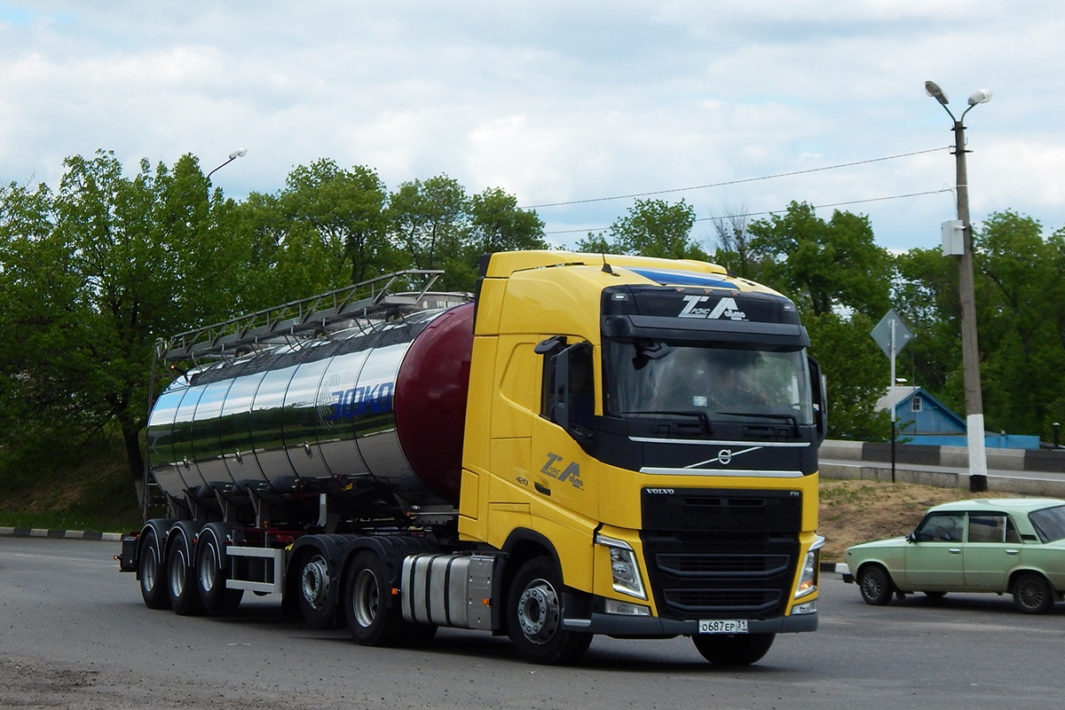 Белгородская область, № О 687 ЕР 31 — Volvo ('2012) FH.420