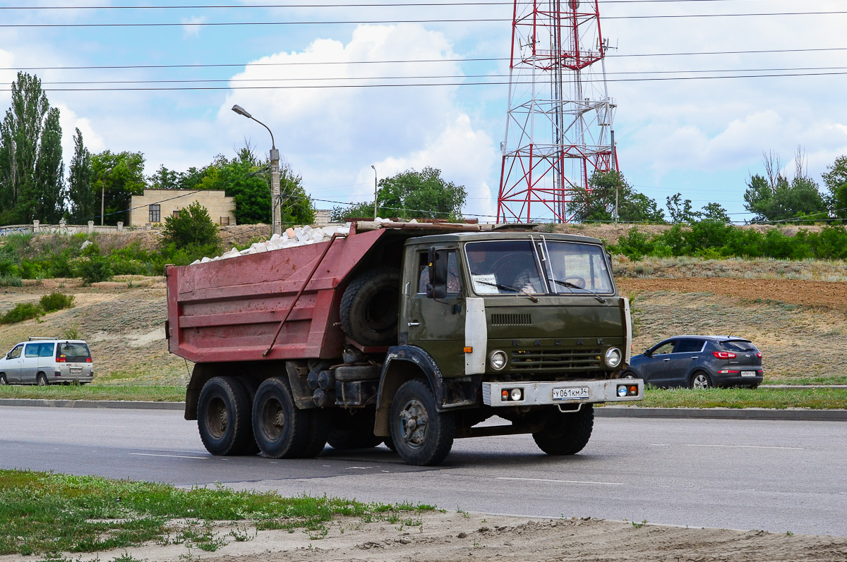 Волгоградская область, № У 061 КМ 34 — КамАЗ-55111 [551110]