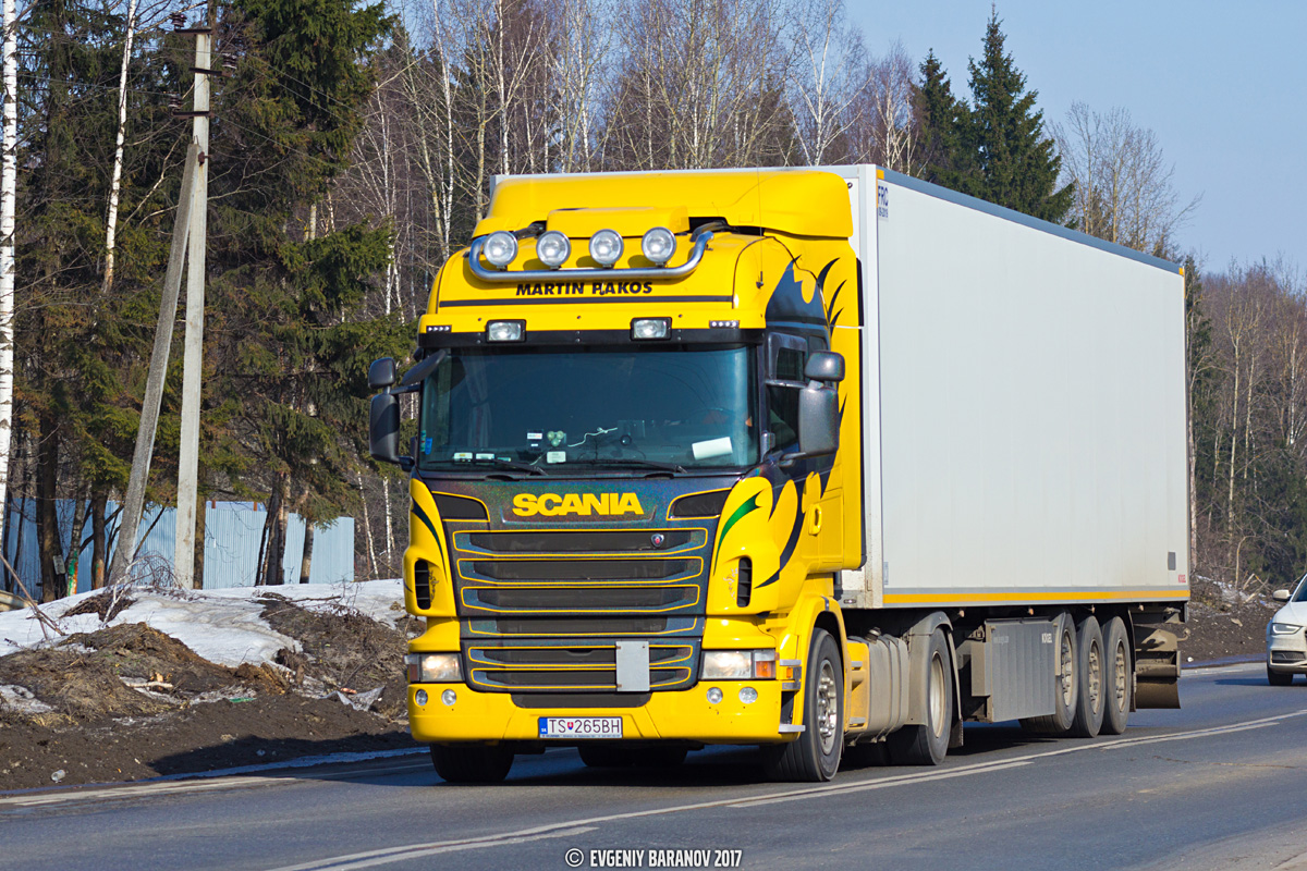 Словакия, № TS-265BH — Scania ('2009, общая модель)