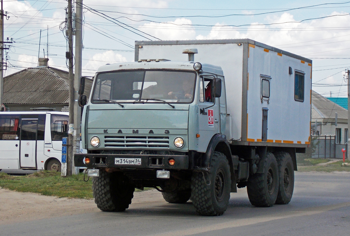 Волгоградская область, № М 314 ВМ 34 — КамАЗ-43101