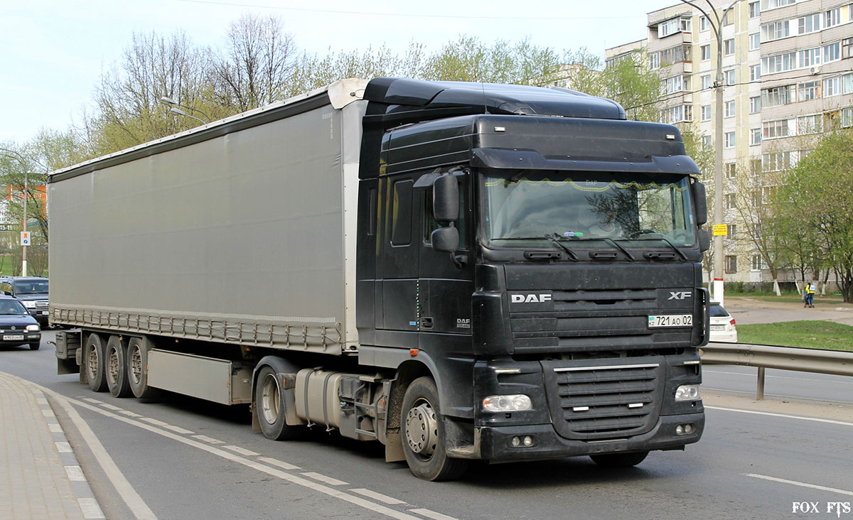 Алматы, № 721 AO 02 — DAF XF105 FT