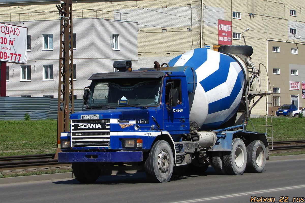 Алтайский край, № Е 116 ЕО 159 — Scania (II) T-Series (общ.м)