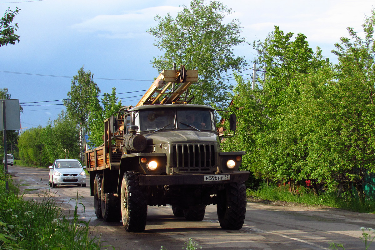 Ивановская область, № Н 596 НР 37 — Урал-4320-10