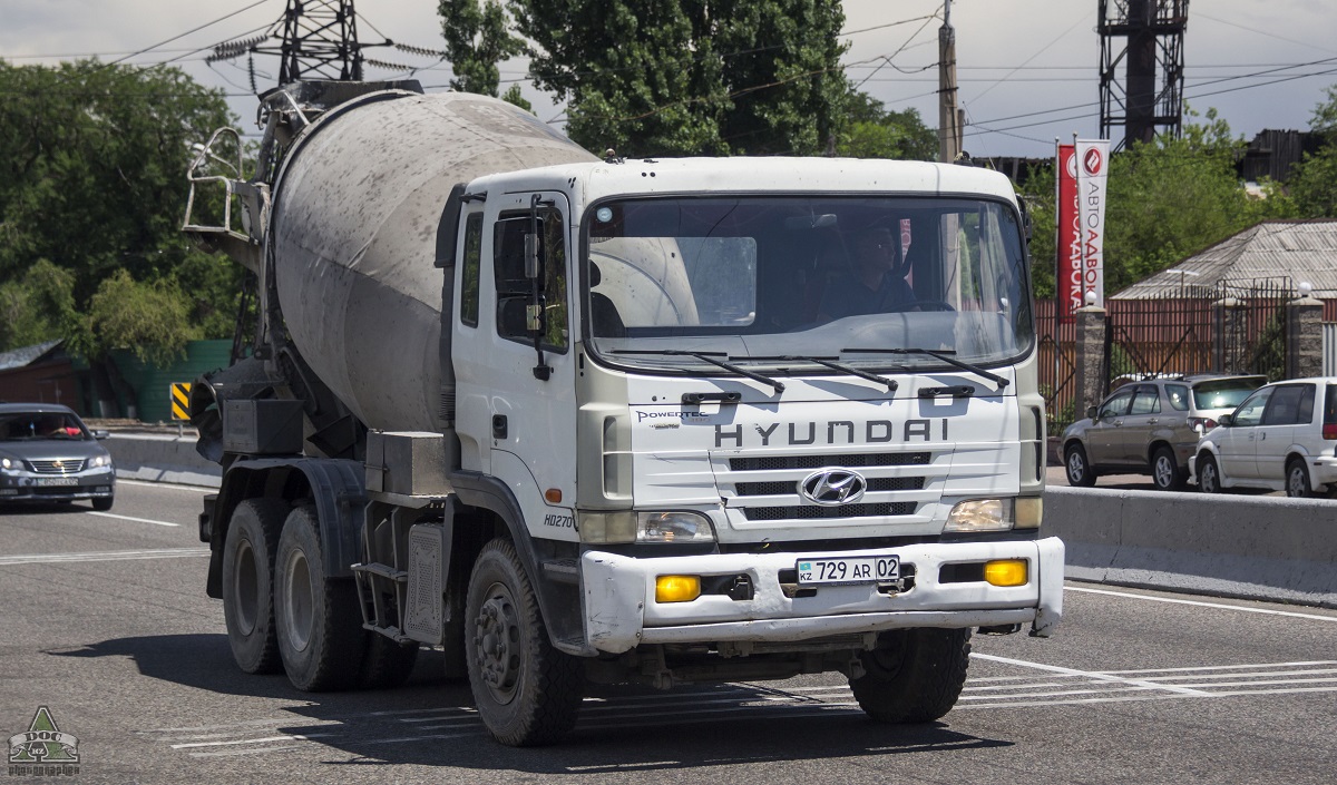 Алматы, № 729 AR 02 — Hyundai Super Truck HD270