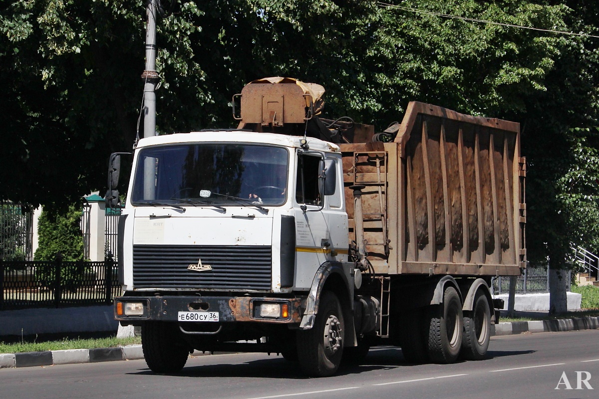 Воронежская область, № Е 680 СУ 36 — МАЗ-6303A5