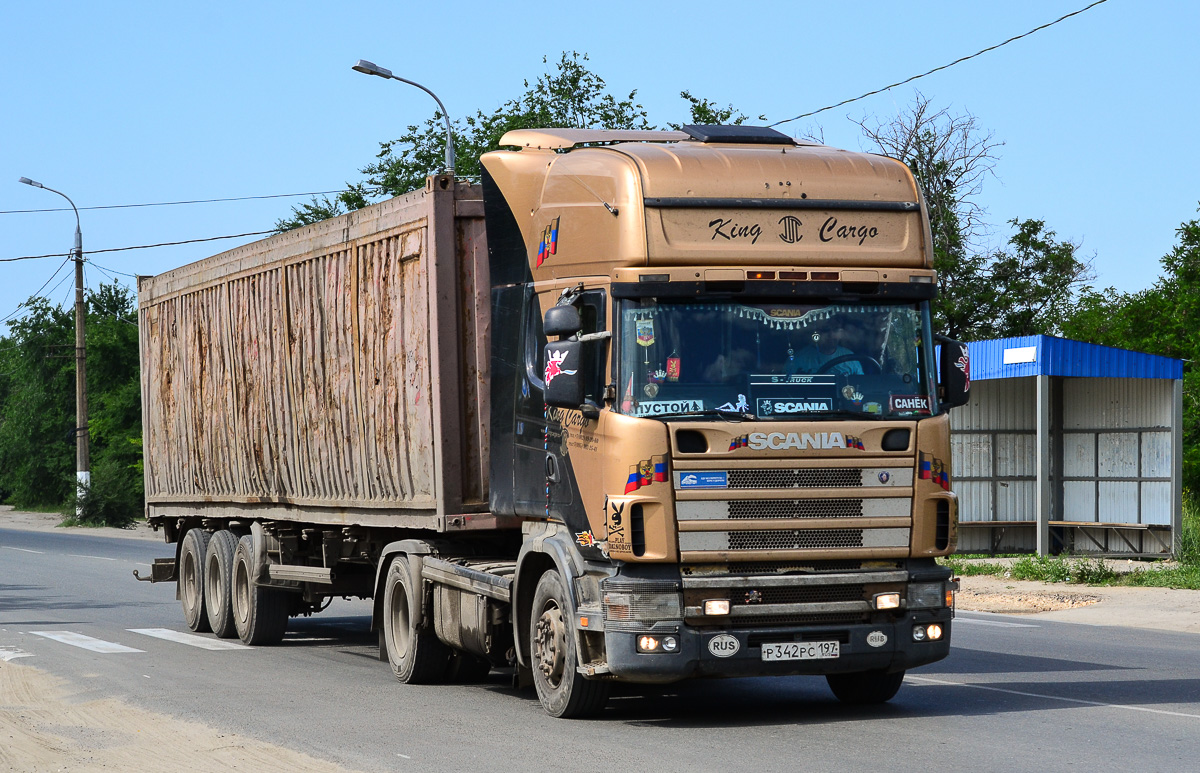 Москва, № Р 342 РС 197 — Scania ('1996) R124G