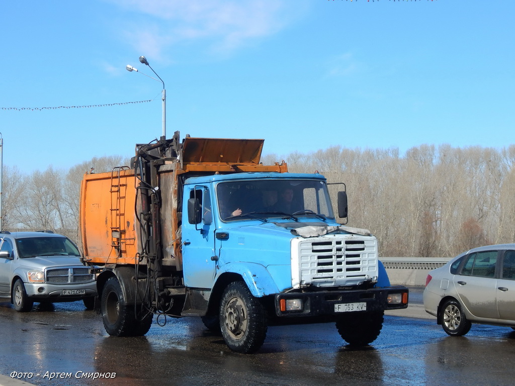 Восточно-Казахстанская область, № F 753 KV — ЗИЛ-494560