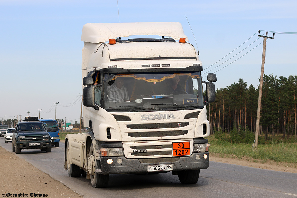 Саха (Якутия), № С 563 КХ 14 — Scania ('2011) P400