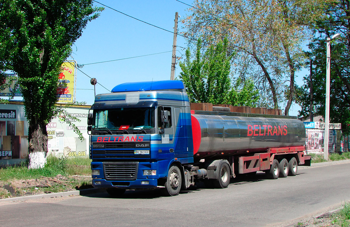 Одесская область, № ВН 1823 ЕС — DAF 95XF FT